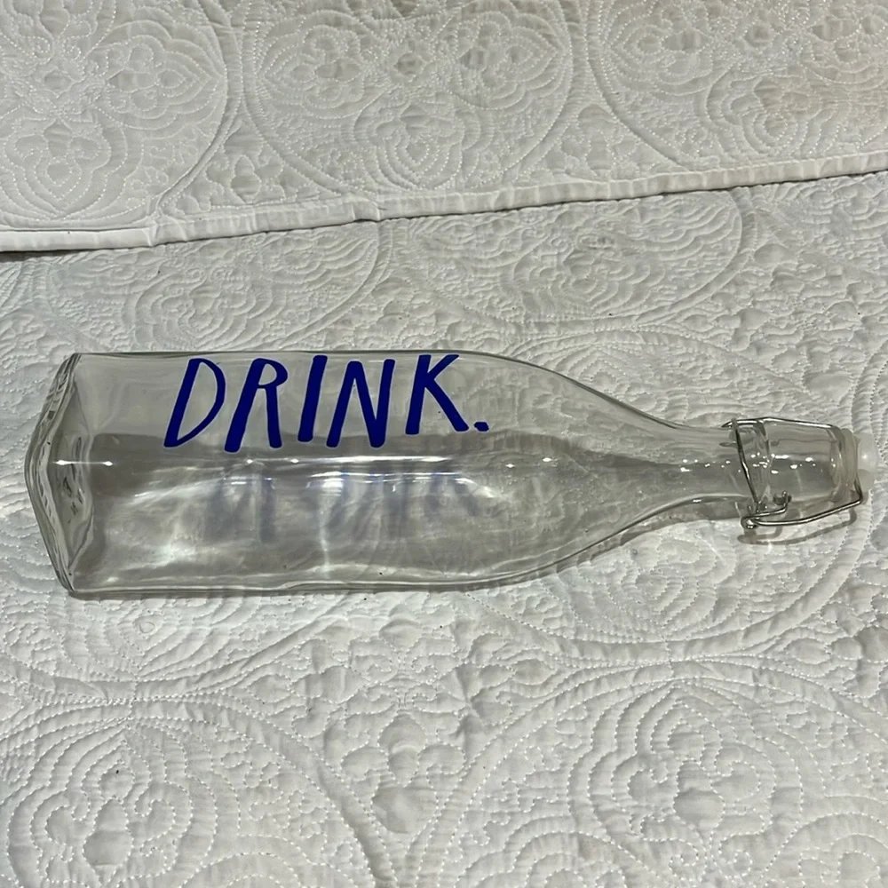 Rae Dunn GULP DRINK SIP bail & trigger bottles‎
